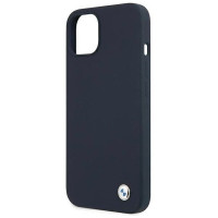 BMW Etui BMW BMHCP13SSILNA iPhone 13 mini 5,4" granatowy/navy hardcase Silicone Signature