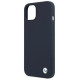 BMW Etui BMW BMHCP13SSILNA iPhone 13 mini 5,4" granatowy/navy hardcase Silicone Signature