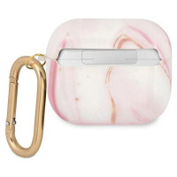 Guess GUA3UNMP AirPods 3 cover pink/pink Marble Collection