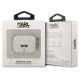 Karl Lagerfeld KLA3UKHGS AirPods 3 cover srebrny/silver Glitter Karl`s Head