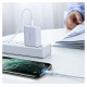 Ugreen cable USB Type C - Lightning 3A cable 0.25 m white (US171)