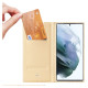Dux Ducis Skin Pro Holster Cover for Samsung Galaxy S22 Ultra gold
