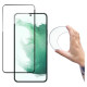 Wozinsky Full Cover Flexi Nano Glass Film Tempered Glass with a frame for Samsung Galaxy S22 transparent