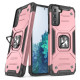 Wozinsky Ring Armor Tough Hybrid Case Cover + Magnetic Mount for Samsung Galaxy S22 + (S22 Plus) Pink