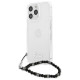 Guess GUHCP13LKPSBK iPhone 13 Pro / 13 6.1" Transparent hard case Black Pearl
