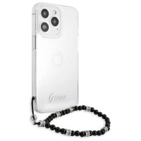 Guess GUHCP13LKPSBK iPhone 13 Pro / 13 6.1" Transparent hard case Black Pearl