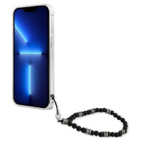 Guess GUHCP13LKPSBK iPhone 13 Pro / 13 6.1" Transparent hard case Black Pearl