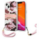 Guess GUHCP13MKCABPI iPhone 13 6.1" pink/pink hardcase Camo Strap Collection