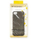Wozinsky Marble TPU cover gel marble for Samsung Galaxy S22 Ultra black