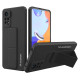 Wozinsky Kickstand Case Silicone Stand Cover for Xiaomi Redmi Note 11 Pro black