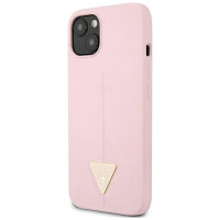 Guess GUHCP13SSLTGU iPhone 13 mini 5.4" purple/purple hardcase Silicone Triangle