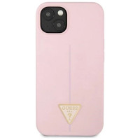 Guess GUHCP13SSLTGU iPhone 13 mini 5.4" purple/purple hardcase Silicone Triangle