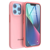 Choetech MFM Anti-drop case Made For MagSafe for iPhone 13 Pro pink (PC0113-MFM-PK)