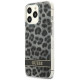 Guess GUHCP13LHSLEOK iPhone 13 Pro / 13 6.1" grey/grey hardcase Leopard