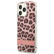 Guess GUHCP13LHSLEOP iPhone 13 Pro / 13 6.1" pink/pink hardcase Leopard