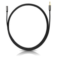 Wozinsky mini jack extension cable (female-male) AUX extension 3 m black
