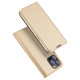 Dux Ducis Skin Pro Holster Flip Cover for iPhone 14 Pro gold