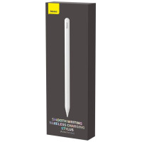 Baseus wireless active stylus + replaceable tip white (SXBC020002)