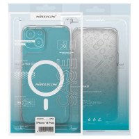 Nillkin Nature Pro Magnetic Case iPhone 14 Plus magnetic case MagSafe blue
