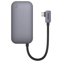 Baseus PadJoy universal 6in1 USB-C USB-C HUB for tablet / smartphone - dark gray