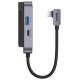 Baseus PadJoy universal 6in1 USB-C USB-C HUB for tablet / smartphone - dark gray
