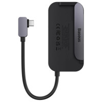 Baseus PadJoy universal 6in1 USB-C USB-C HUB for tablet / smartphone - dark gray