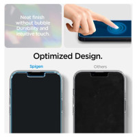 Spigen Crystal Case and Tempered Glass Set for iPhone 14 Plus - Clear