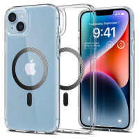 Spigen Ultra Hybrid Mag Case with MagSafe for iPhone 14 Plus - Clear Gray