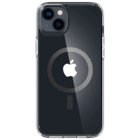 Spigen Ultra Hybrid Mag Case with MagSafe for iPhone 14 Plus - Clear Gray