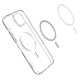 Spigen Ultra Hybrid Mag Case with MagSafe for iPhone 14 Plus - Clear Gray