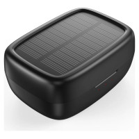 Choetech TWS wireless headphones with solar panel black (BH-T09)