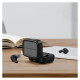 Choetech TWS wireless headphones with solar panel black (BH-T09)
