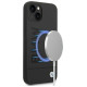 BMW Case BMW BMHMP14MSLBLBK iPhone 14 Plus 6.7 "black / black hardcase Silicone Signature Logo Magsafe
