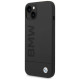 BMW Case BMW BMHMP14MSLBLBK iPhone 14 Plus 6.7 "black / black hardcase Silicone Signature Logo Magsafe