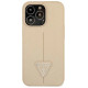 Guess GUHCP14LPSATLE iPhone 14 Pro 6,1 "beige / beige hardcase SaffianoTriangle Logo