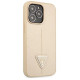 Guess GUHCP14LPSATLE iPhone 14 Pro 6,1 "beige / beige hardcase SaffianoTriangle Logo