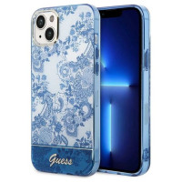 Guess GUHCP14MHGPLHB iPhone 14 Plus 6.7" blue/blue hardcase Porcelain Collection