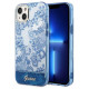 Guess GUHCP14MHGPLHB iPhone 14 Plus 6.7" blue/blue hardcase Porcelain Collection