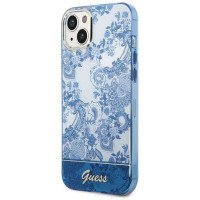 Guess GUHCP14MHGPLHB iPhone 14 Plus 6.7" blue/blue hardcase Porcelain Collection