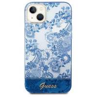Guess GUHCP14MHGPLHB iPhone 14 Plus 6.7" blue/blue hardcase Porcelain Collection
