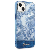 Guess GUHCP14MHGPLHB iPhone 14 Plus 6.7" blue/blue hardcase Porcelain Collection