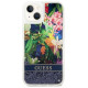 Guess GUHCP14MLFLSB iPhone 14 Plus 6.7 "blue / blue hardcase Flower Liquid Glitter