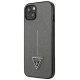 Guess GUHCP14MPSATLG iPhone 14 Plus 6.7 "silver / silver hardcase SaffianoTriangle Logo