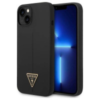 Guess GUHCP14MSLTGK iPhone 14 Plus 6.7" black/black hardcase Silicone Triangle