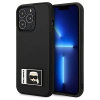 Karl Lagerfeld KLHCP13L3DKPK iPhone 13 Pro / 13 6,1" czarny/black hardcase Ikonik Patch
