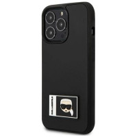 Karl Lagerfeld KLHCP13L3DKPK iPhone 13 Pro / 13 6,1" czarny/black hardcase Ikonik Patch
