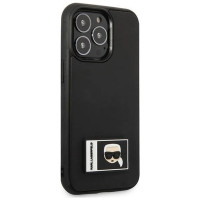 Karl Lagerfeld KLHCP13L3DKPK iPhone 13 Pro / 13 6,1" czarny/black hardcase Ikonik Patch
