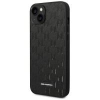 Karl Lagerfeld KLHCP14MSAKLHPK iPhone 14 Plus 6.7 "hardcase black / black Saffiano Mono Metal Logo