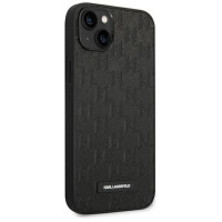 Karl Lagerfeld KLHCP14MSAKLHPK iPhone 14 Plus 6.7 "hardcase black / black Saffiano Mono Metal Logo