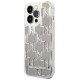 Karl Lagerfeld KLHCP14XLMNMS iPhone 14 Pro Max 6.7 "hardcase silver / silver Liquid Glitter Monogram